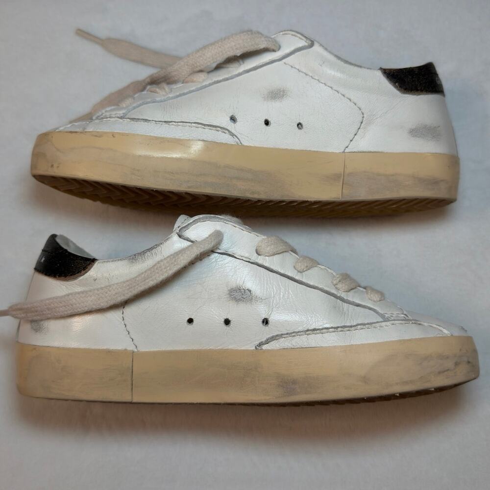 Golden Goose Superstar Young Kids White Navy Star GYF00270 EU 29 w/ Box - Picture 3 of 15